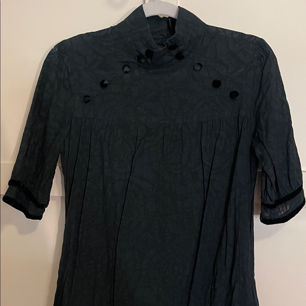 Lux Black Wednesday Mini Dress